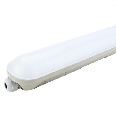 LED šviestuvas, 40W, vandeniui atsparus, 120cm, sujungiamas, šalta balta šviesa