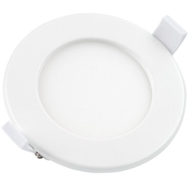LED šviestuvas, 6W, plonas, temdomas, CCT 3000K-6000K
