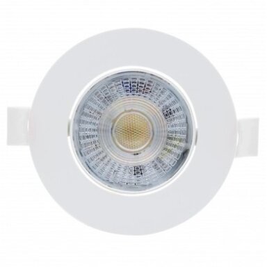 LED šviestuvas, apvalus, baltas, 3/5/7W, CCT šviesa