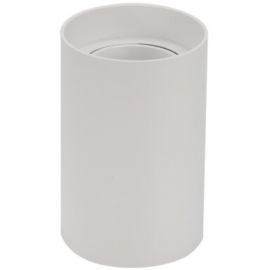 LED taškinis šviestuvas, 10W, apvalus, plastikinis, baltas