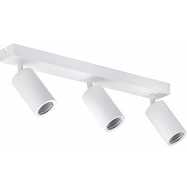 LED taškinis šviestuvas, 3 lemputės, baltas