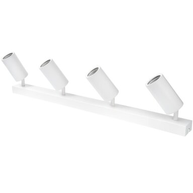 LED taškinis šviestuvas, 4 lemputės, baltas