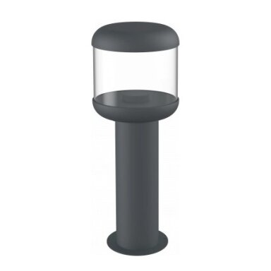 LED vejos lempa, 35cm, tamsiai pilka