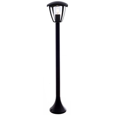 LED vejos lempa, 90cm, matinė, juoda