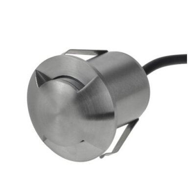 LED žemės paviršinis šviestuvas, nerūdyjantis plienas, 2 spinduliai, 1.3W, šalta balta šviesa LED žemės paviršinis šviestuvas, nerūdyjantis plienas, 2 spinduliai, 1.3W, šalta balta šviesa