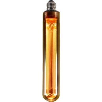 LED lemputė E27 3W, gintarinė, šilta balta šviesa LED lemputė E27 3W, gintarinė, šilta balta šviesa