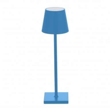 LED Table Lamp, 2.5W, Dimmable, Blue Body, Warm Light
