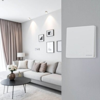 LED 1-Gang Remote Control Switch with Controller, White 3