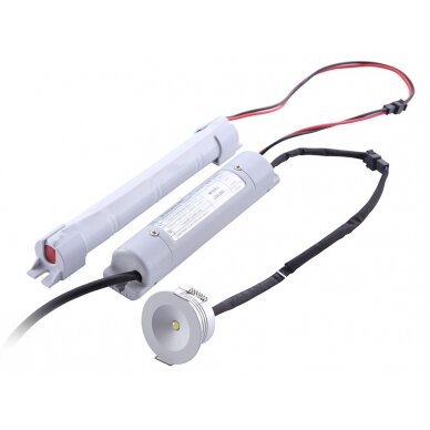 LED avarinis šviestuvas, 3W, 40Lm/W, 3 val.