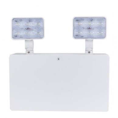 LED avarinis šviestuvas, 6W, 70Lm/W, 3 val. 1