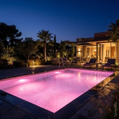 LED Pool Light, 18W, RGB 4