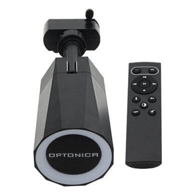 LED Track Light, Black Body, Bluetooth Speaker, Remote Control, 11W, RGB 7