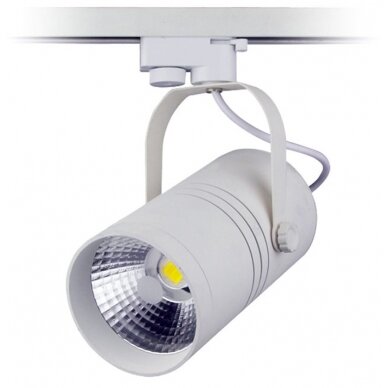 LED bėginis šviestuvas, 3F, 25W, 1875Lm, baltas, šalta balta šviesa