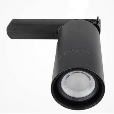 LED bėginis šviestuvas, 3F, 20W/25W/30W, 90Lm/W, juodas, CCT spalvos 3