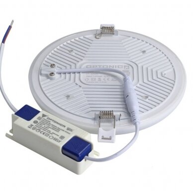 LED Frameless Panel, Round, 24W, White Light 2