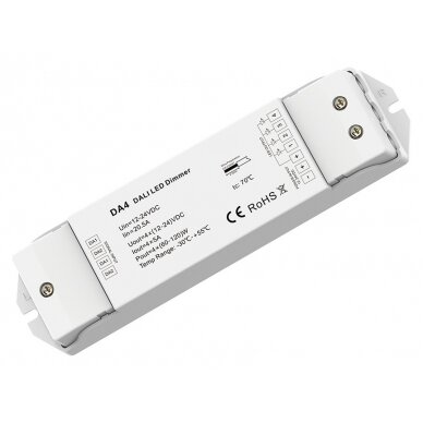 LED DALI Dimmer, 12-24V, 480W, 5 Years Warranty
