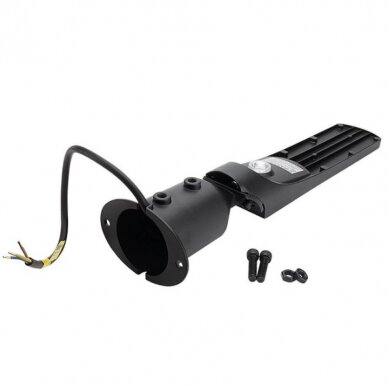 LED gatvės šviestuvas, reguliuojamas spindulys, 3 metai garantija, dienos/nakties sensorius, 100Lm/W, 30W, neutrali balta šviesa 2