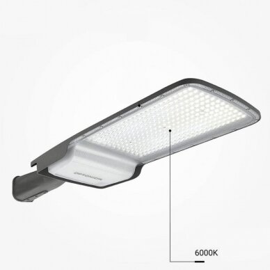 LED gatvės šviestuvas, reguliuojamas spindulys, 5 metai garantija, 200Lm/W, 200W, šalta balta šviesa 1