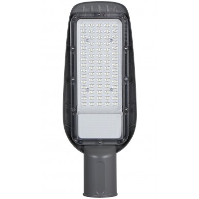 LED gatvės šviestuvas, stiklinis, 50W, šalta balta šviesa