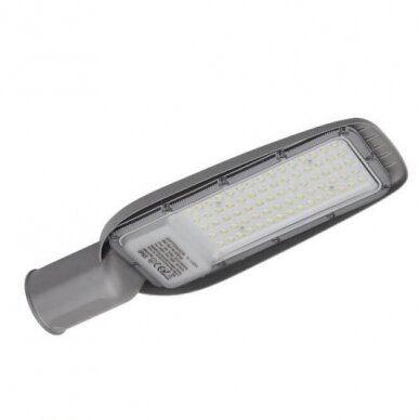 LED gatvės šviestuvas, stiklinis, 50W, šalta balta šviesa 2