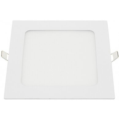 LED įmontuojamas modulis, kvadratinis, 12W, neutrali balta šviesa