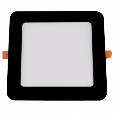 LED Built-In Slim Module, Square, Black, 3W, CCT