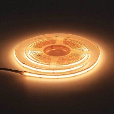 LED juosta, 10W/m, 900Lm/m, 24V, Ra90, šilta balta šviesa 3