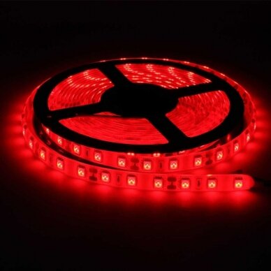 LED Strip 14.4W/m, 1000Lm/m, 12V, Pro, IP54, Red 2 LED Strip 14.4W/m, 1000Lm/m, 12V, Pro, IP54, Red 2