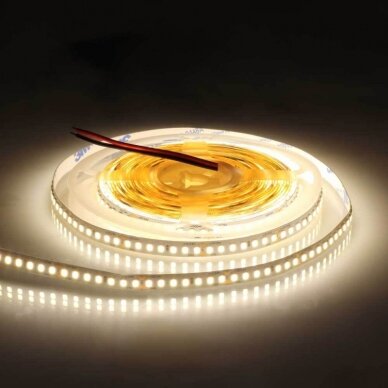 LED juosta, 14W/m, 1820Lm/m, 24V, neutrali balta šviesa 2 LED juosta, 14W/m, 1820Lm/m, 24V, neutrali balta šviesa 2