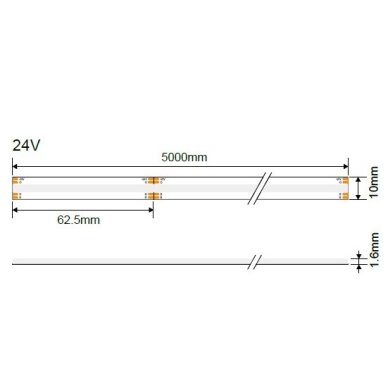 LED Strip 14W/m, 24V, RGB 1