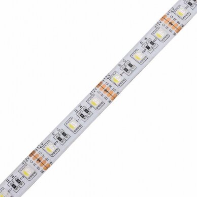 LED juosta, 16W/m, 1600Lm/m, 12V, 3 metai garantija, IP65, RGB spalvos 1 LED juosta, 16W/m, 1600Lm/m, 12V, 3 metai garantija, IP65, RGB spalvos 1