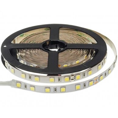 LED juosta, 16W/m, 1100Lm/m, 24V, 3 metai garantija, šilta balta šviesa LED juosta, 16W/m, 1100Lm/m, 24V, 3 metai garantija, šilta balta šviesa
