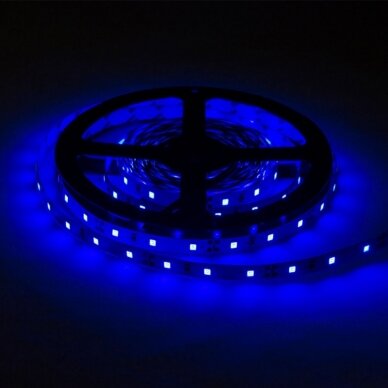 LED Strip 4.8W/m, 300Lm/m, 12V, Pro, Blue 2 LED Strip 4.8W/m, 300Lm/m, 12V, Pro, Blue 2