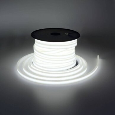 LED Strip 6W/m, 500Lm/m, 48V, Milky Cover, White Light 2 LED Strip 6W/m, 500Lm/m, 48V, Milky Cover, White Light 2
