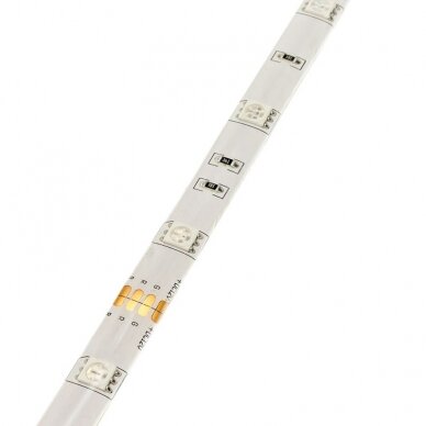 LED juosta, 7.2W/m, 360Lm/m, 12V, Pro, IP54, RGB spalvos 1