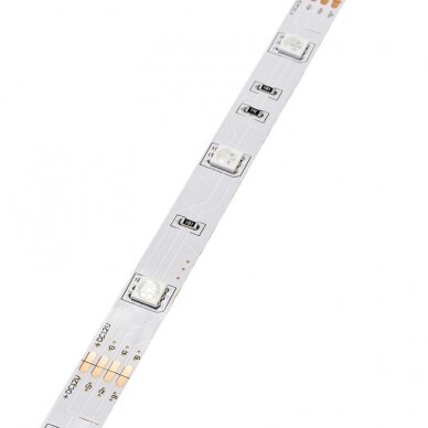 LED juosta, 7.2W/m, 500Lm/m, 12V, Pro, RGB spalvos 1