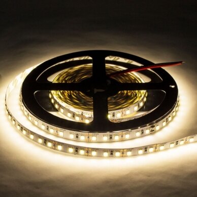 LED juosta, 9.6W/m, 600Lm/m, 12V, Pro, neutrali balta šviesa 2