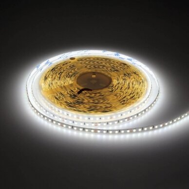 LED juosta, 9W/m, 1000Lm/m, 24V, šalta balta šviesa 2