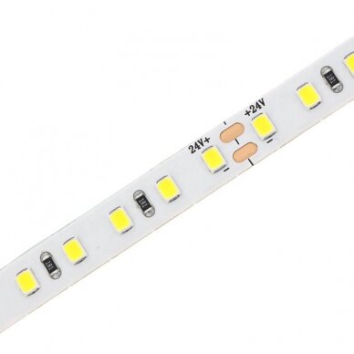 LED juosta, 9W/m, 1000Lm/m, 24V, šalta balta šviesa 1