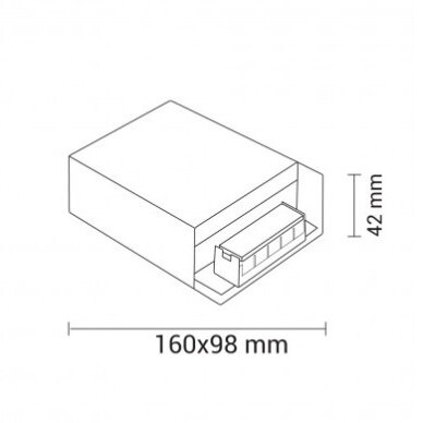 LED Strip Power Supply, 12V, 100W 1