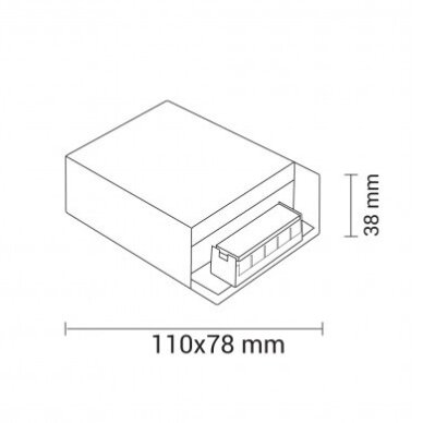 LED Strip Power Supply, 12V, 60W 1