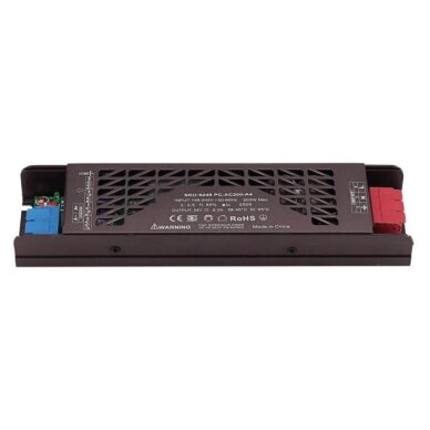 LED Strip Power Supply, 200W, 24V, 8.3A, Noiseless 1