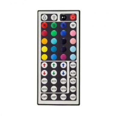 LED Strip Controller, 12V, 144W, with Remote Console, 44 Buttons 1