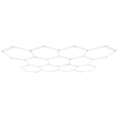 LED Hexagon Lights, 11HEX, 385W, White Light 3