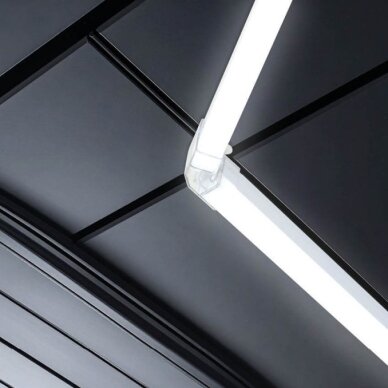 LED korys (hexagon), 14HEX, 456W, šalta balta šviesa 5