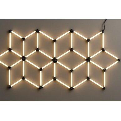 LED Hexagon Lights, 16HEX, 294W, White Light