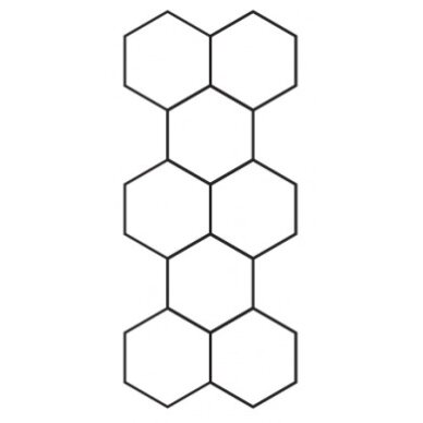 LED Hexagon Lights, 8HEX, 259W, CCT 1
