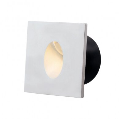 LED Step Light, Square, White, 3W, Round, Warm Light