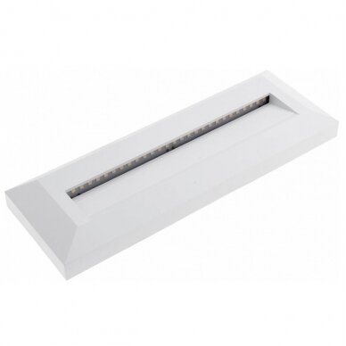 LED Step Light, Rectangular, White, 3W, Neutral Light 1