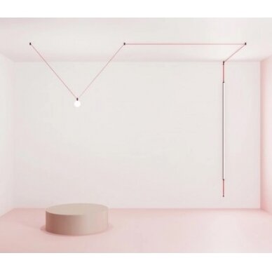 LED lankstus bėgelis, su DIY rinkiniu